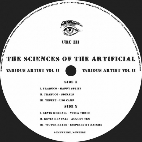 ( URC 003 ) VARIOUS ARTISTS - The Sciences Of The Artificial ( 12" ) UnderRated Art Creations